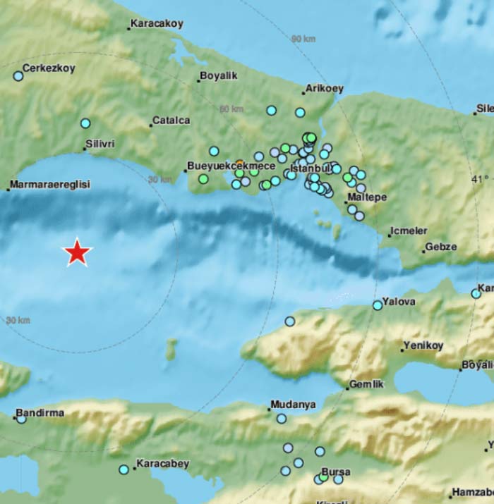 Son dakika: İstanbul'da büyük deprem!