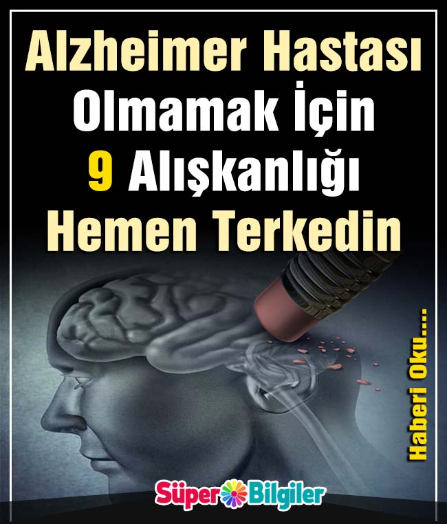 Alzheimer Hastası Olmamak İçin 9 Alışkanlığı Derhal Terkedin 2