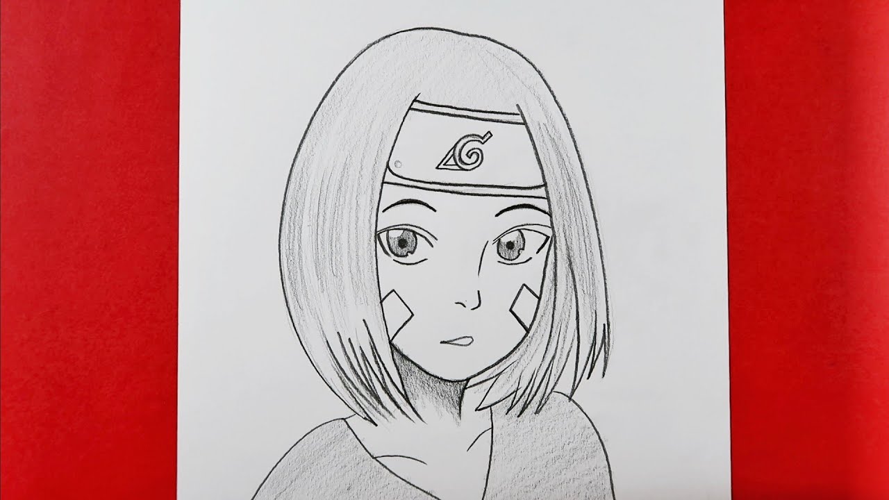 How To Draw Anime Naruto Easy Tutorial Step by Step for beginners / Easy Anime Drawing / ma drawings