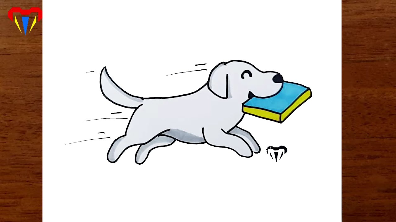 köpek çizimi - kolay hayvan çizimleri - kolay çizimler, basit, sevimli, güzel, tatlı, resim