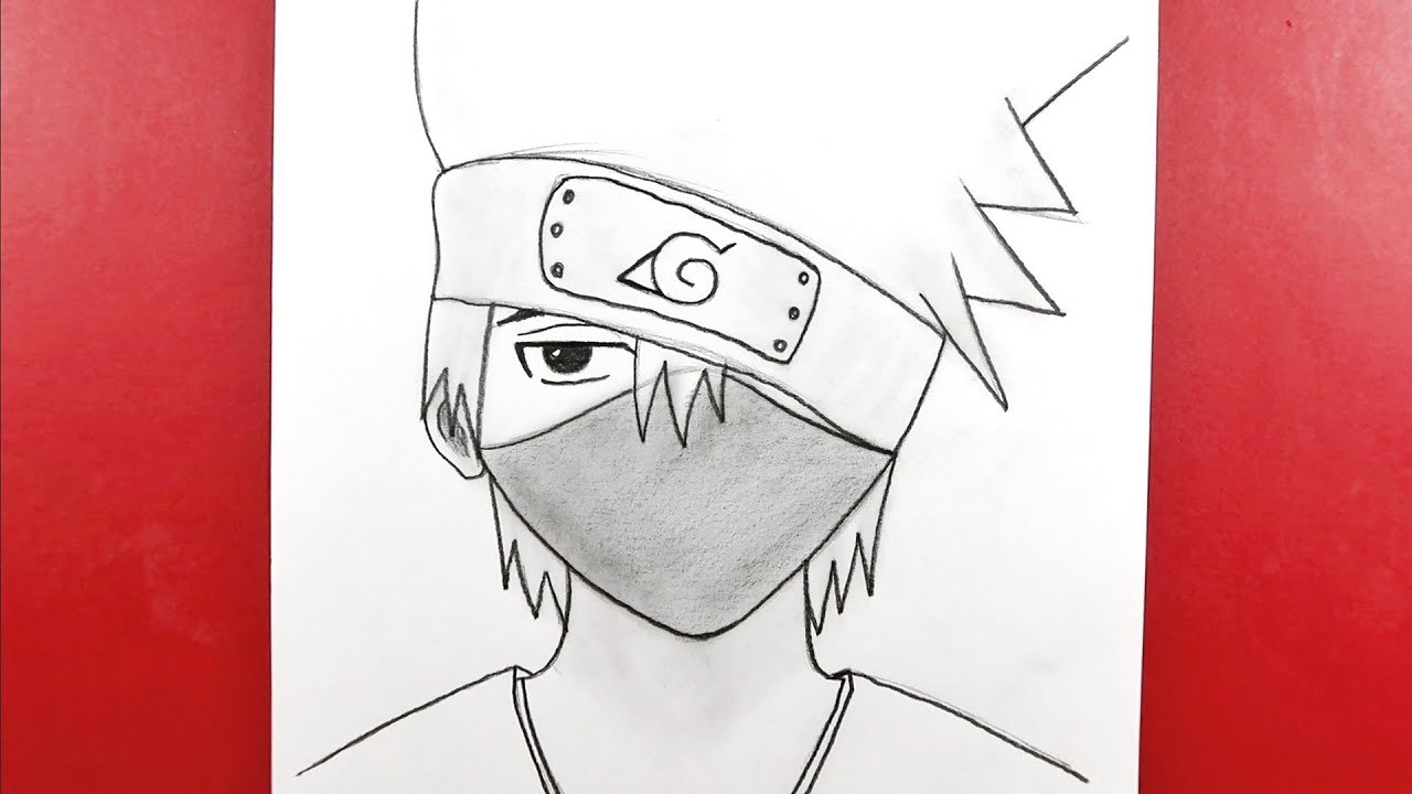 How to draw Naruto Step By Step / Easy Anime Sketch Tutorial ( ma drawings ) @M.A Drawings
