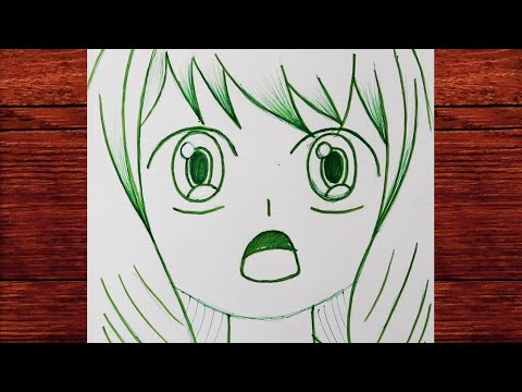Anime Drawing Easy / How to Draw Anya Forget (spy x family ) / Sketch Art Tutorial / M.A Drawings