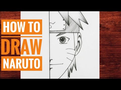 Anime Drawing Easy / Naruto Drawing Easy Step by Step / M.A Drawings