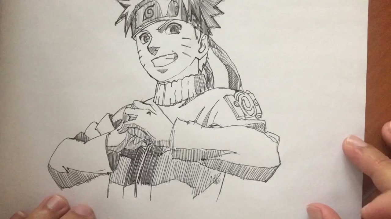 Anime karakter Naruto nasıl çizilir | how to draw Naruto | Kolay Naruto Çizimi