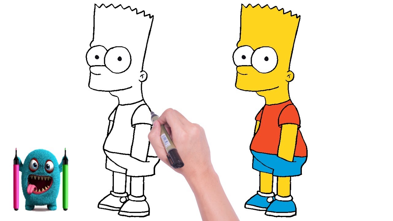 Bart Simpson Çizimi | How to Draw Bart Simpson