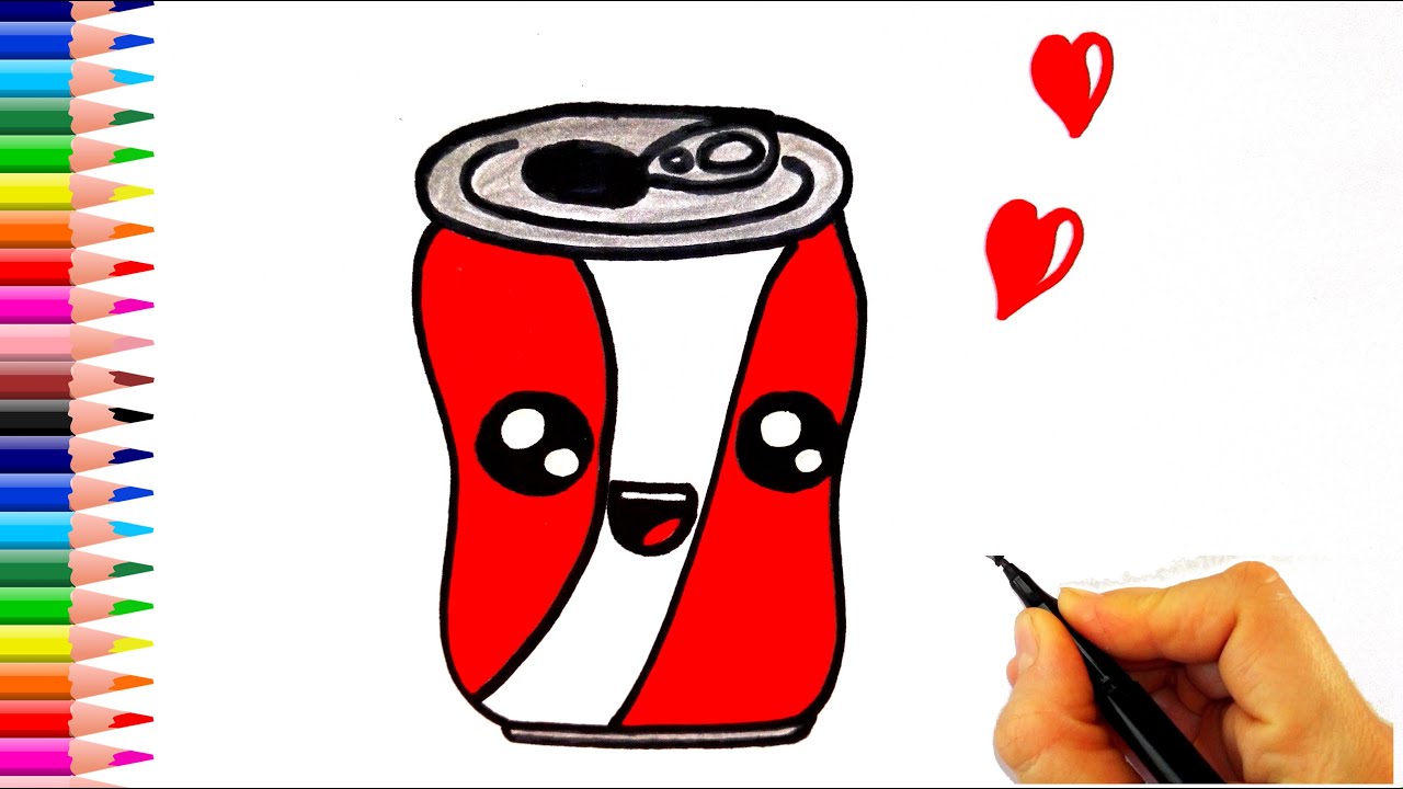 Coca Cola Nasıl Çizilir? - How To Draw Coca Cola