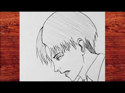 Easy Anime Boy Drawing / How to Draw Anime Tutorial / Sketch Art Easy / M.A Drawings