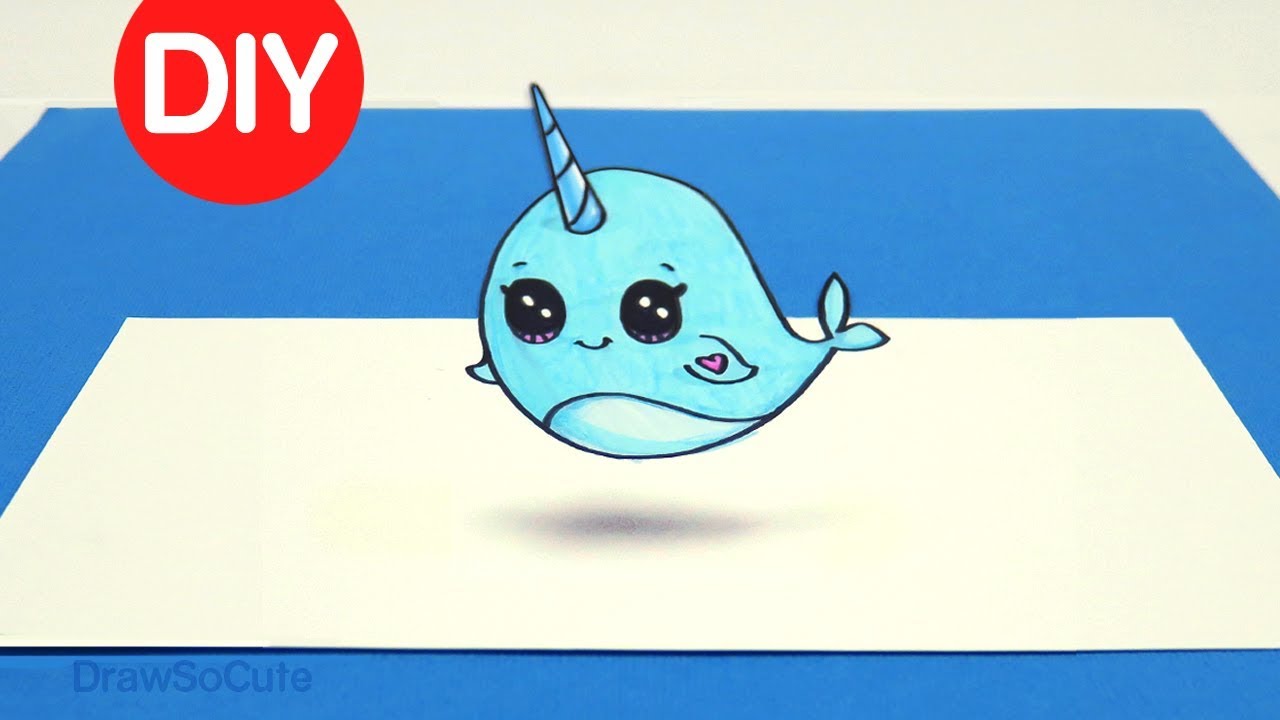How To DIY 3D Optical Illusion Fun | Narwhal