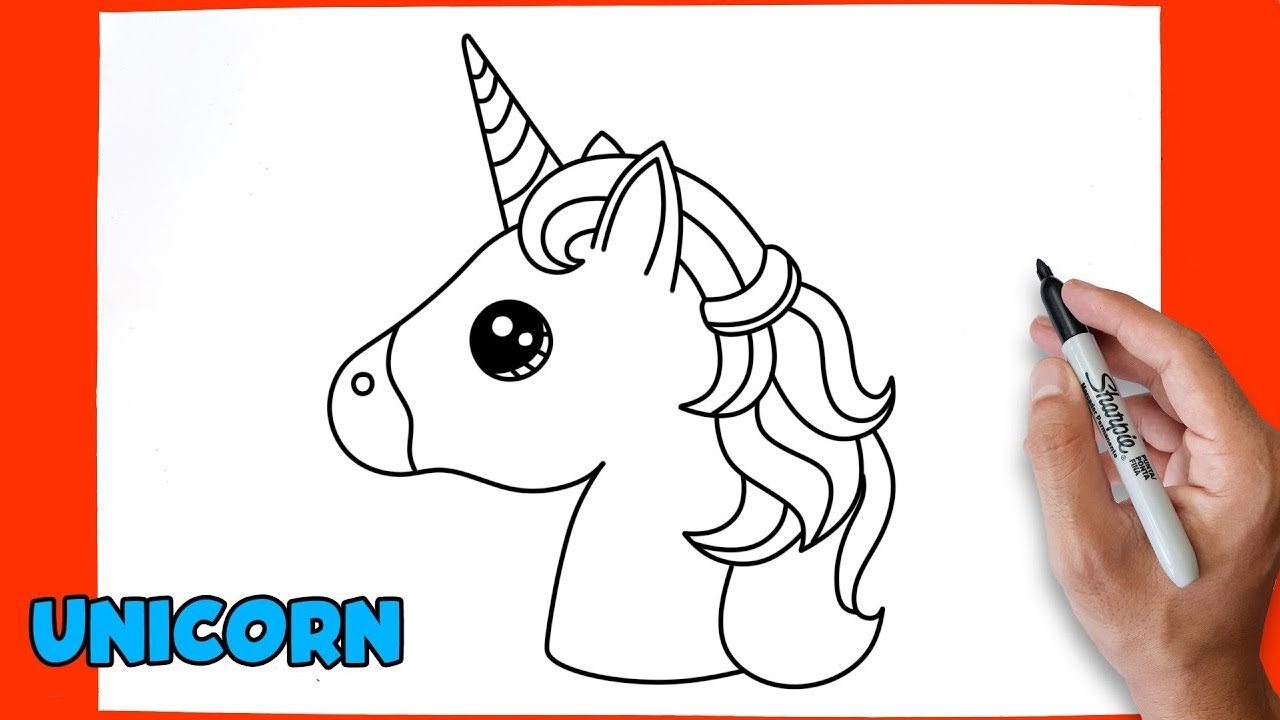 How To Draw A Cute Unicorn