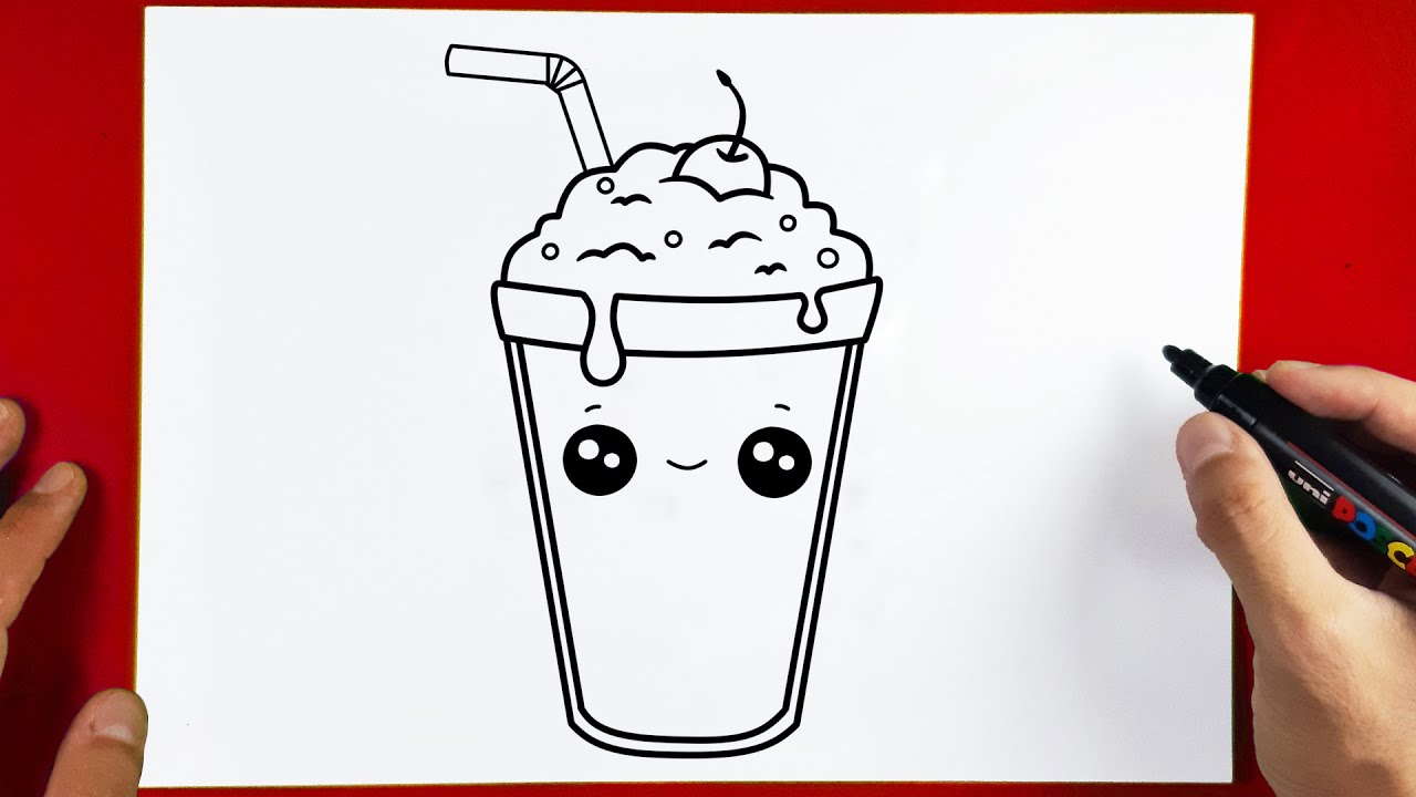 How To Draw A Milkshake