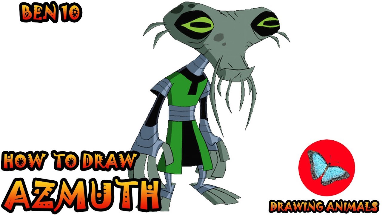 How To Draw Azmuth From Ben 10 | Drawing Animals