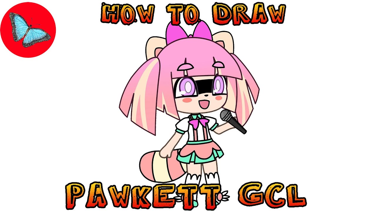 How To Draw Gacha Life Characters 28 - Pawkett | Drawing Animals