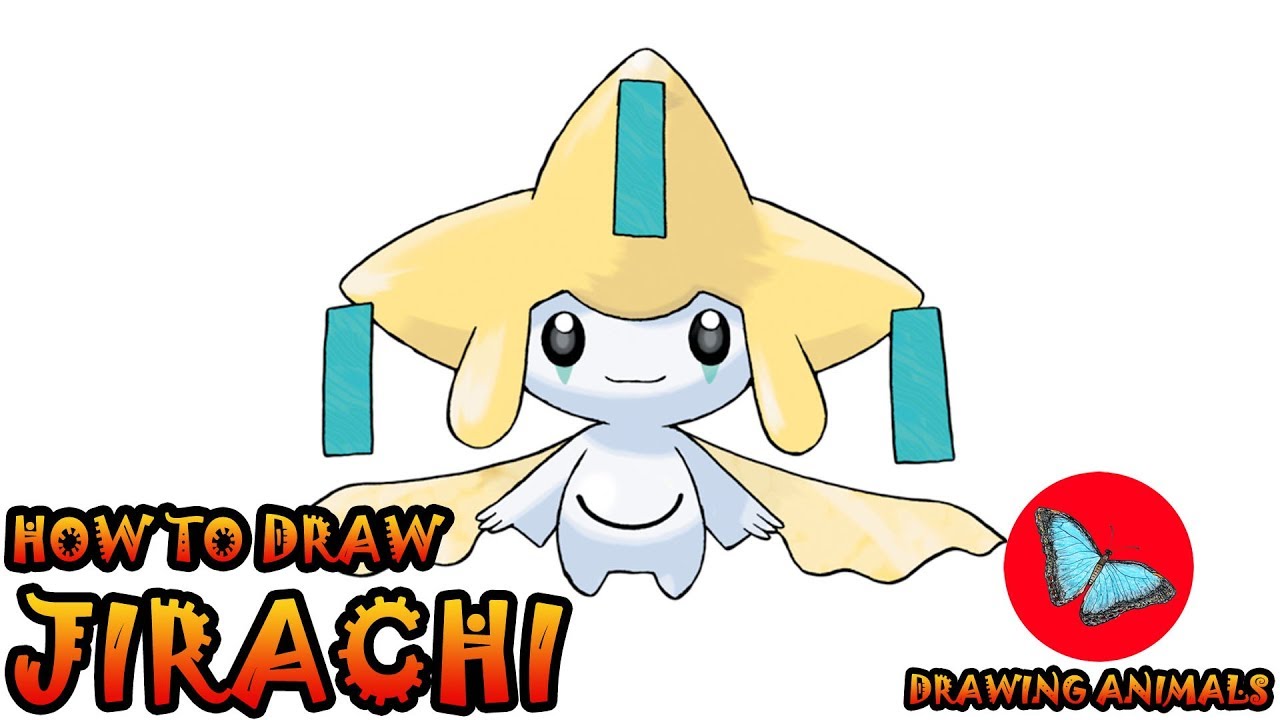 How To Draw Jirachi Pokemon | Coloring and Drawing For Kids