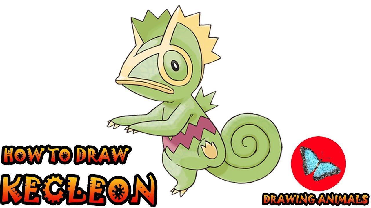 How To Draw Kecleon Pokemon | Coloring and Drawing For Kids
