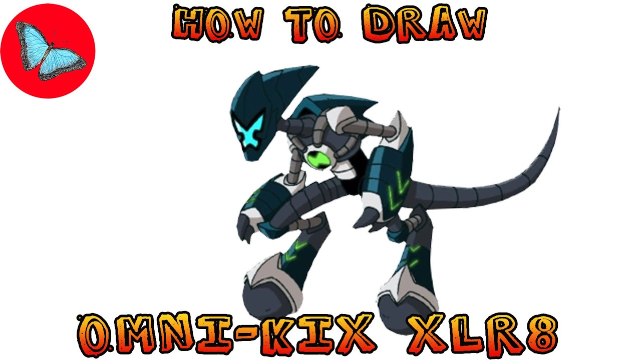 How To Draw Omni-Kix XLR8 | Drawing Animals