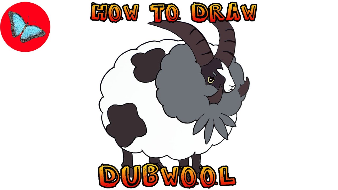 How To Draw Pokemon - Dubwool | Drawing Animals