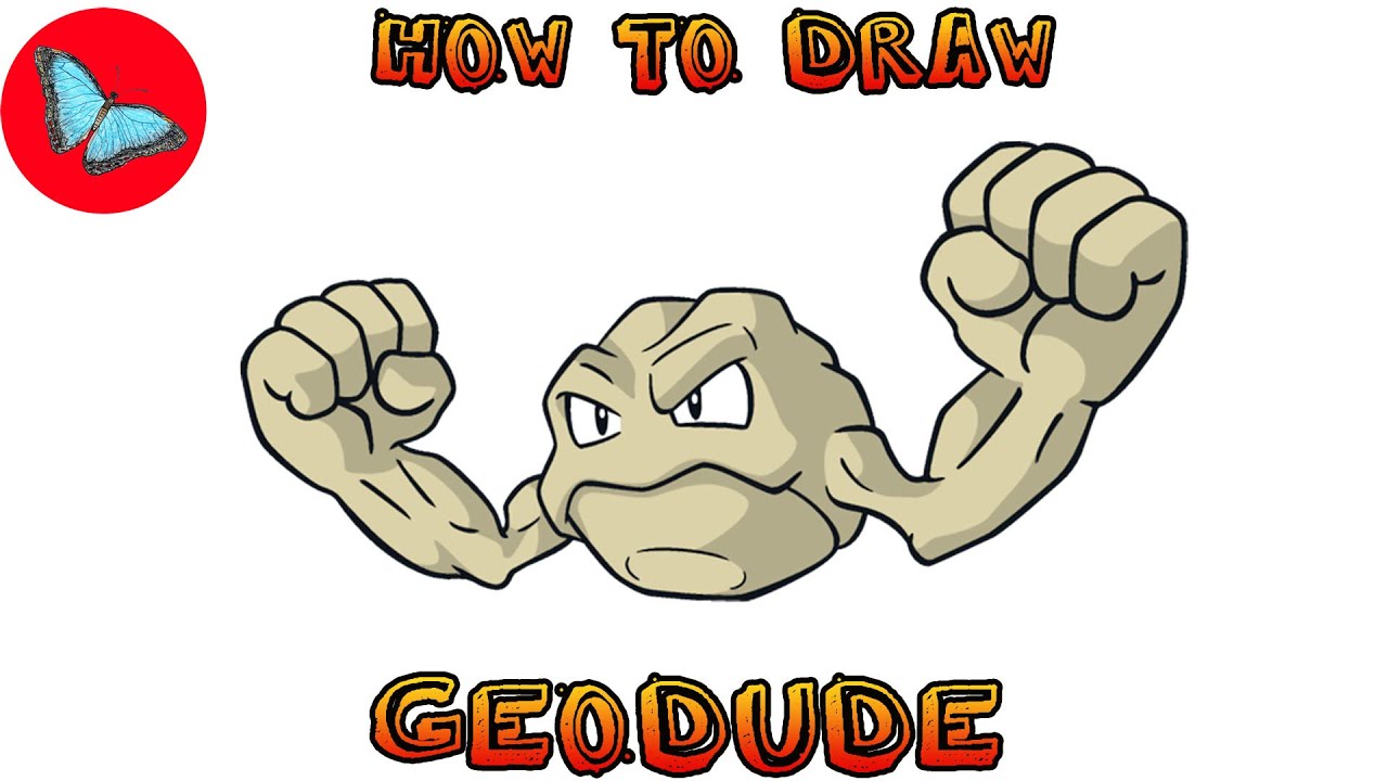 How To Draw Pokemon - Geodude | Drawing Animals
