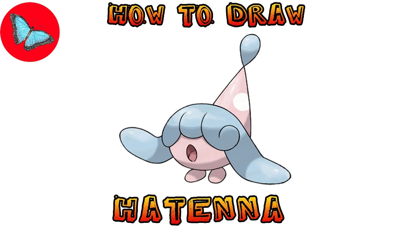 How To Draw Pokemon - Hatenna | Drawing Animals