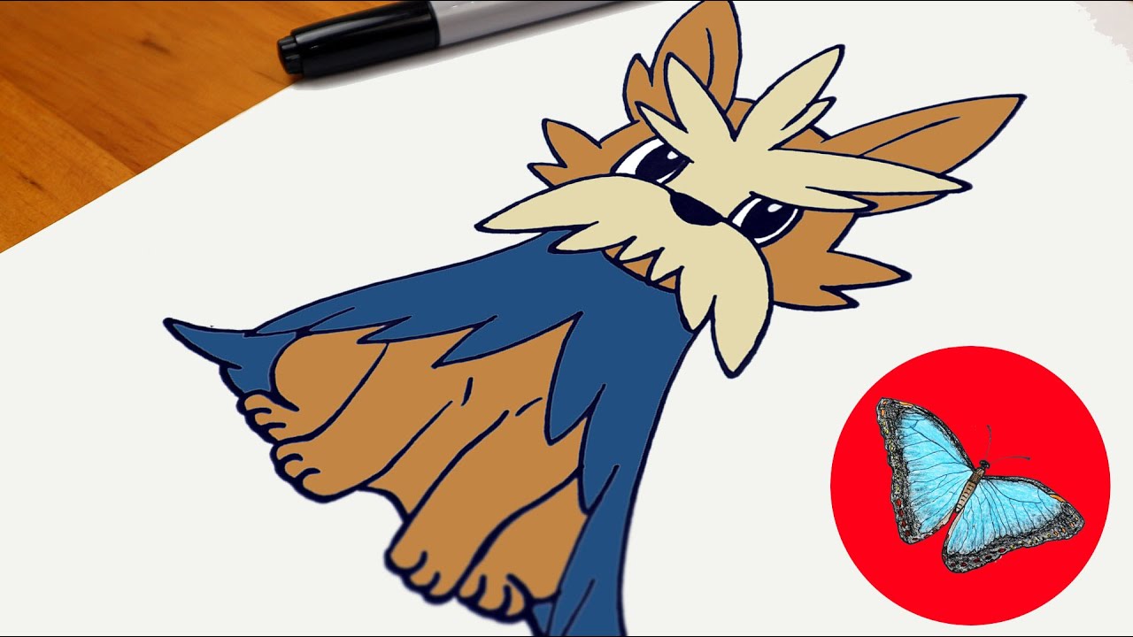 How To Draw Pokemon - Herdier Easy Step by Step