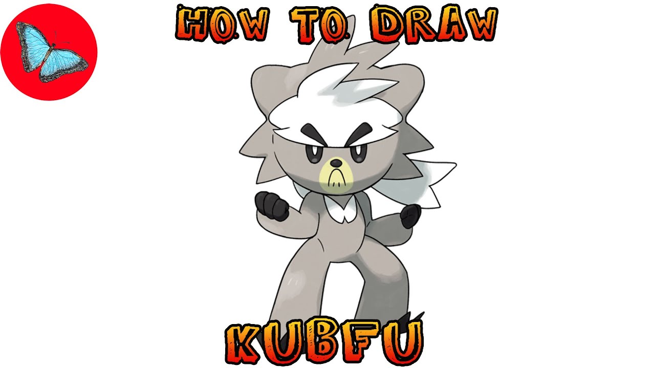How To Draw Pokemon - Kubfu | Drawing Animals