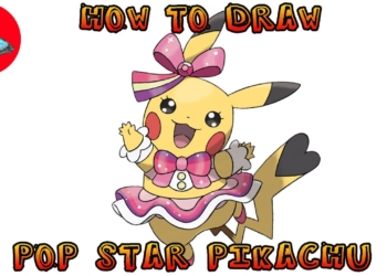 How To Draw Pokemon - Pop Star Pikachu | Drawing Animals