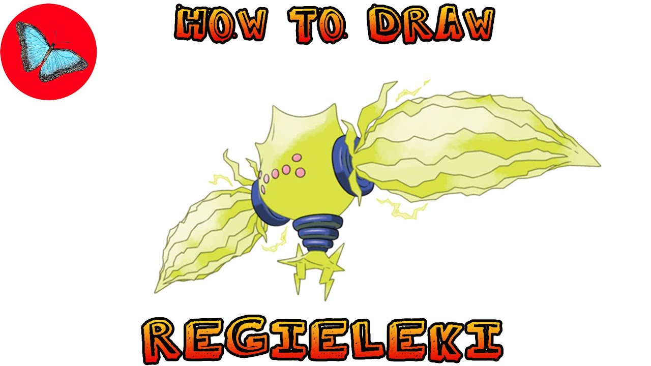 How To Draw Regieleki Pokemon | Drawing Animals