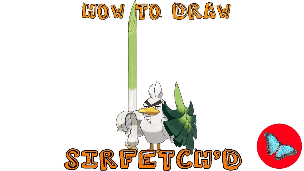 How To Draw Sirfetch'd From Pokemon | Drawing Animals
