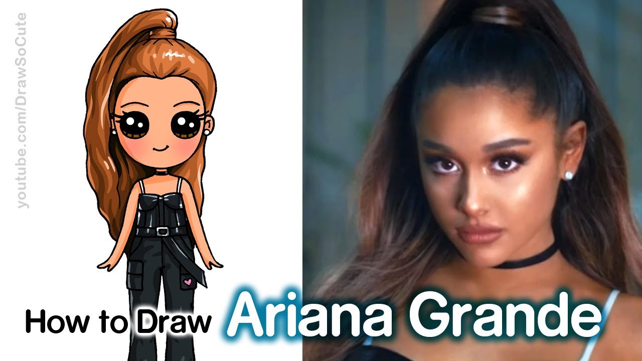 How to Draw Ariana Grande | Breathin