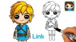 How to Draw Link | The Legend of Zelda | Breath of the Wild