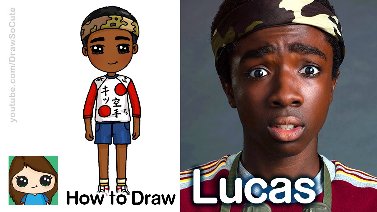 How to Draw Lucas | Stranger Things