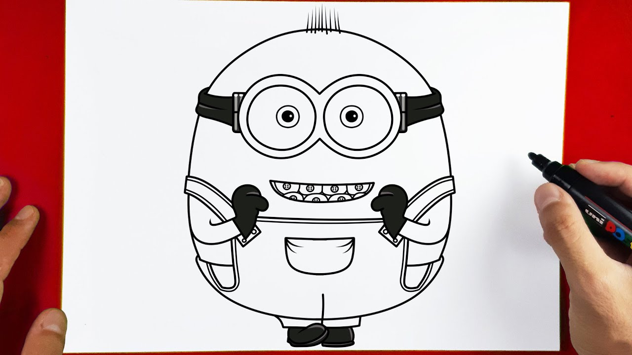 How to Draw Minions - The Rise of Gru
