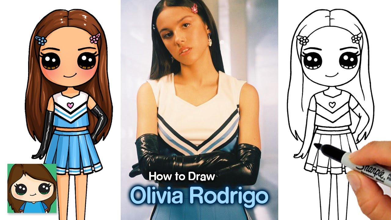 How to Draw Olivia Rodrigo | good 4 u