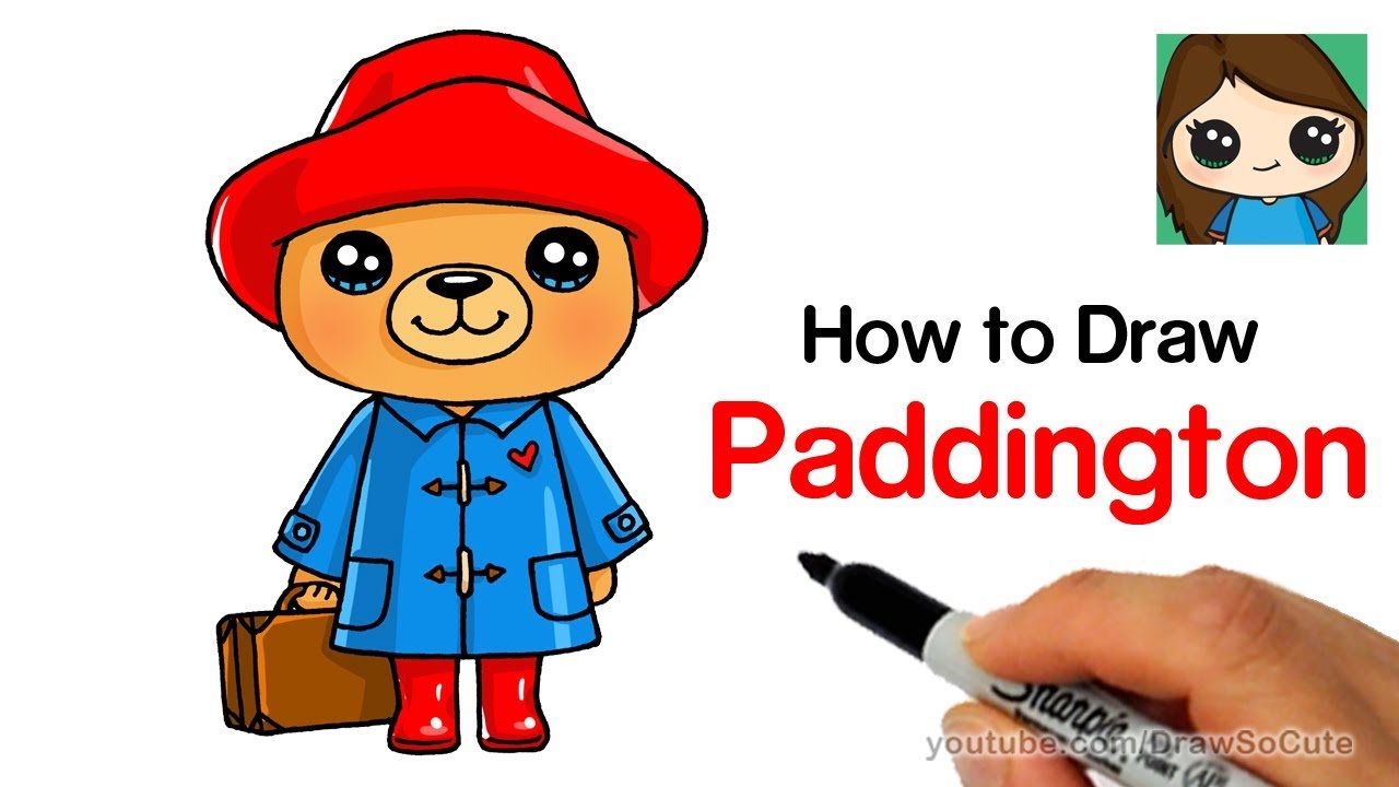 How to Draw Paddington Bear Easy