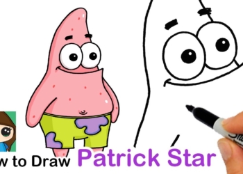 How to Draw Patrick Star | SpongeBob SquarePants