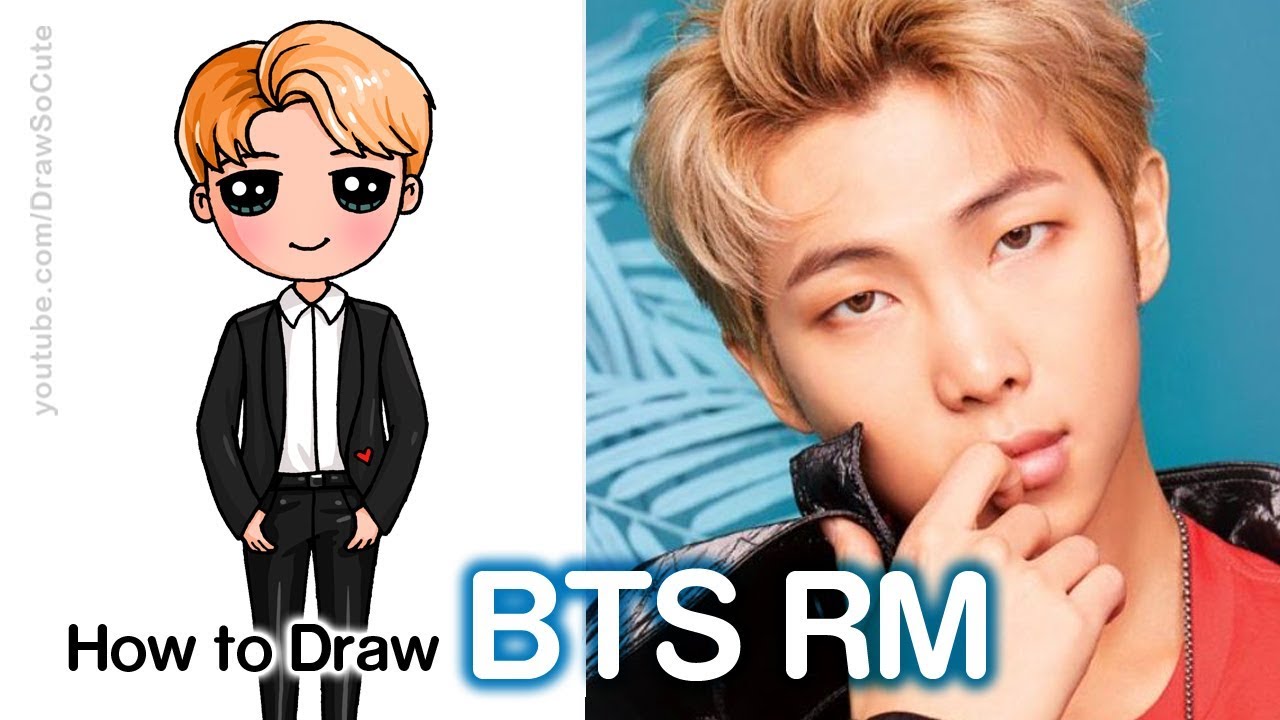 How to Draw RM | BTS
