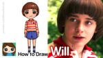 How to Draw Will Byers | Stranger Things