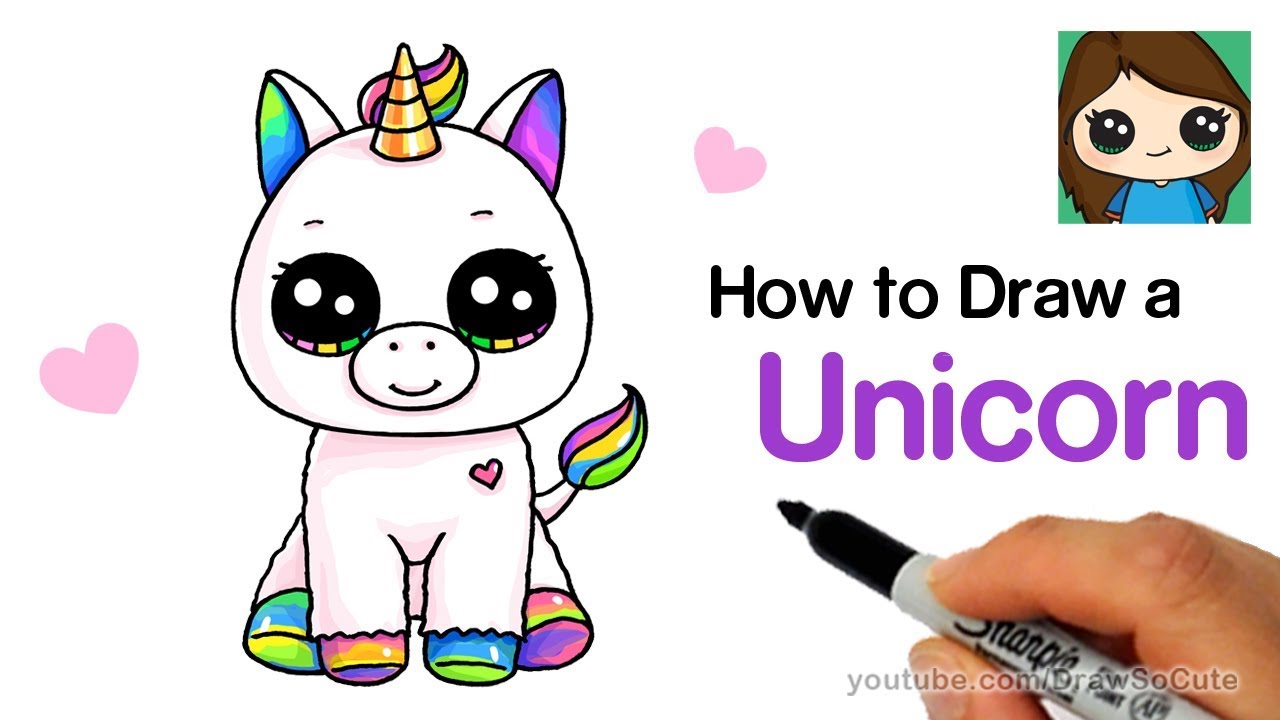 How to Draw a Unicorn easy