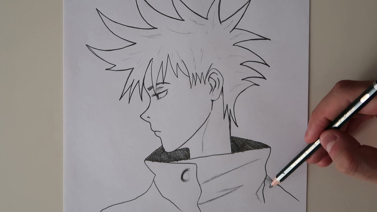 How to draw Anime easy / Anime Erkek Çizimi Çok Kolay