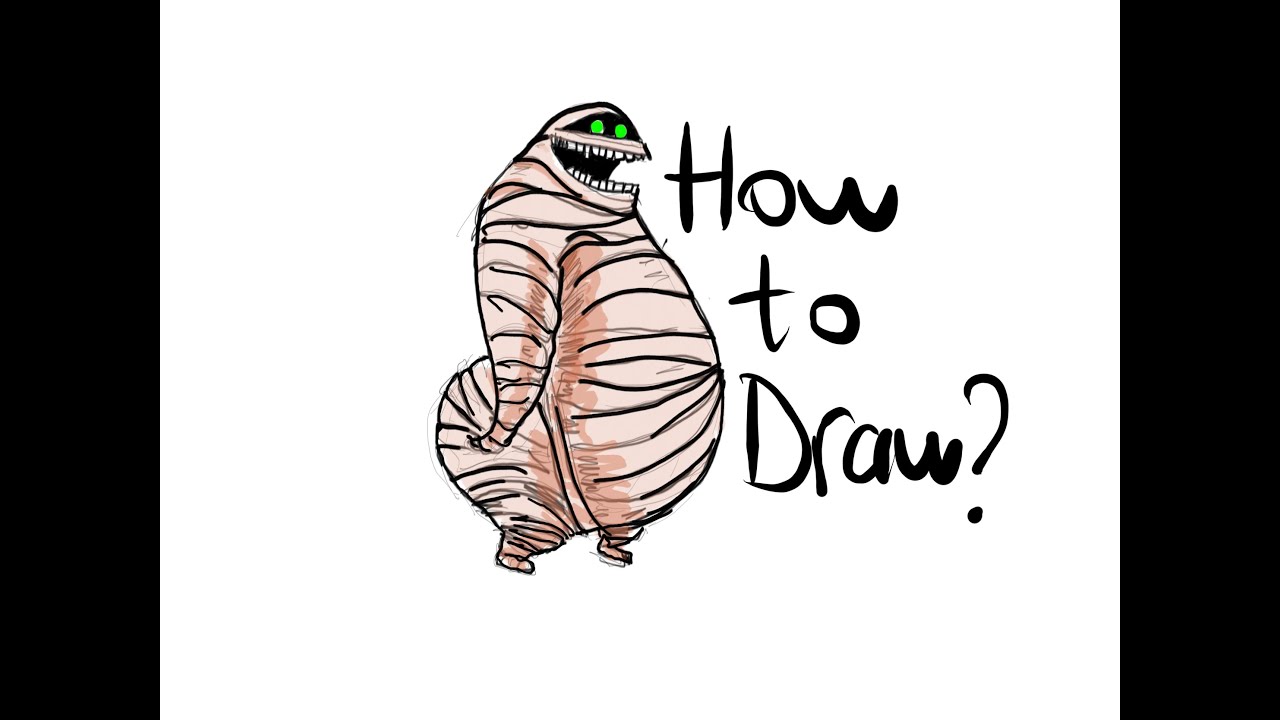 How to draw Murray the Mummy from Hotel Transylvania - Murray the Mummy drawing for beginners