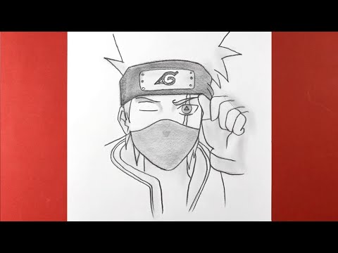 How to draw Naruto / How to draw anime naruto face easy tutorial / Easy Anime Sketch  @M.A Drawings