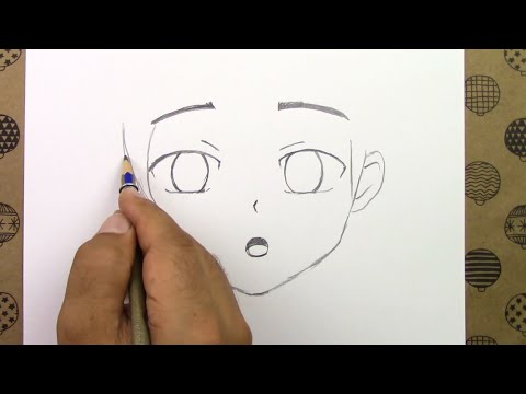 Kolay Anime Karekteri Resmi Nasıl Çizilir, Çizim Hobimiz Çizimleri - Easy Anime Character Drawing