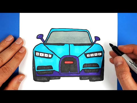 Kolay Araba Çizimi - Araba Nasıl Çizilir - Kolay Çizimler - Araba Çizimi