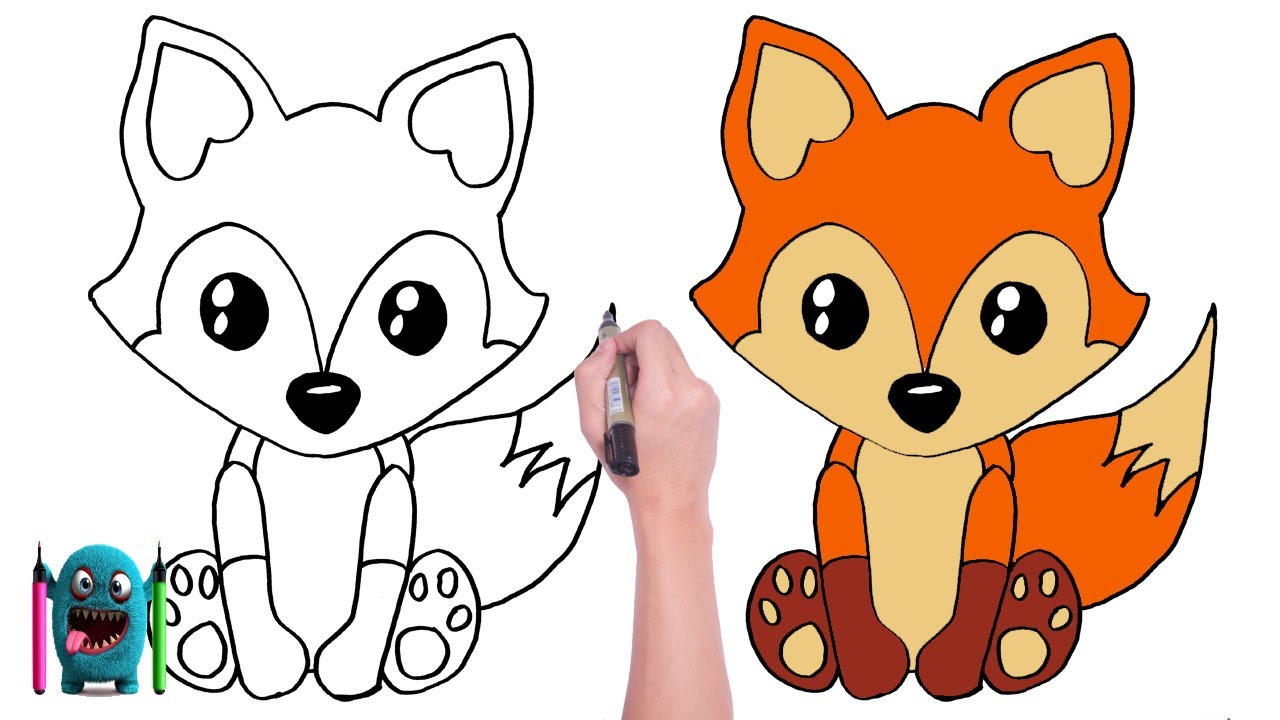 Kolay TilkiÇizimi | How to Draw Easy Fox