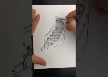 Merdiven çizimi | Stairs drawing #shorts