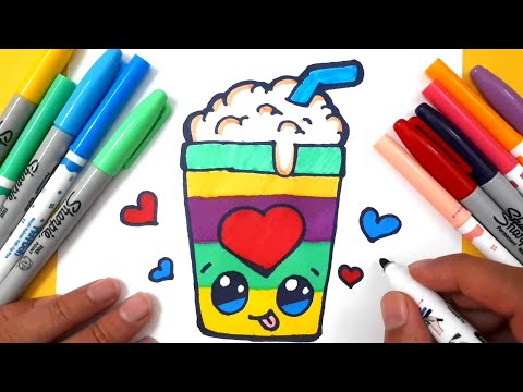 Milkshake ÇizimiKolay Çizimler