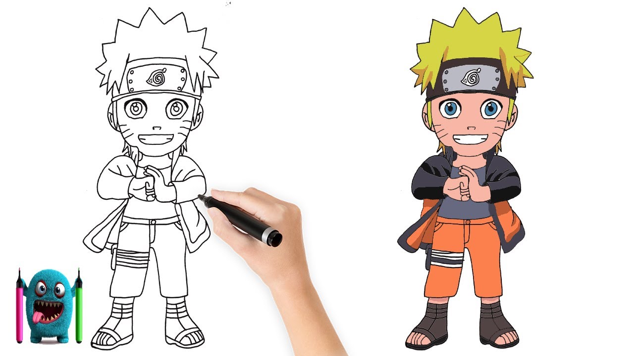 Naruto Çizimi How to Draw Anime Naruto
