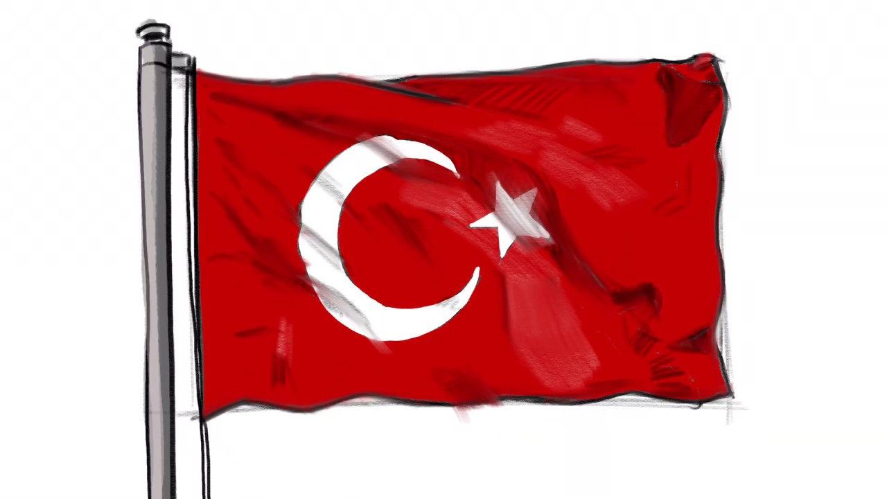 Nasıl çizilir? Türk Bayrağı Nasıl Çizilir | Türk Bayrağı Çizimi