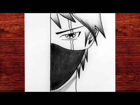 Ninja Boy Drawing Easy Tutorial / Anime Drawing Step by Step / Sketch Art / M.A Drawings