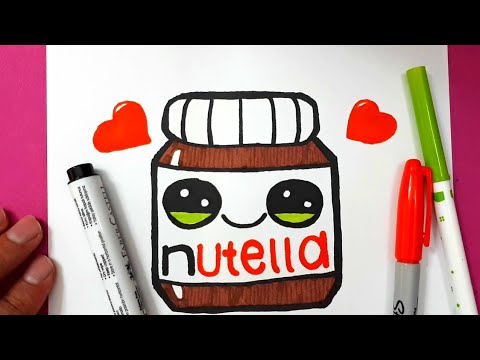 Nutella ÇizimiKolay Çizimler