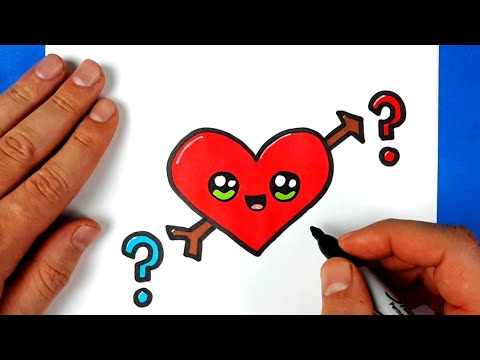 Sevgililer Günü İçin Kalp Çizimi YaptımÇok Kolay Kalp Çizimi